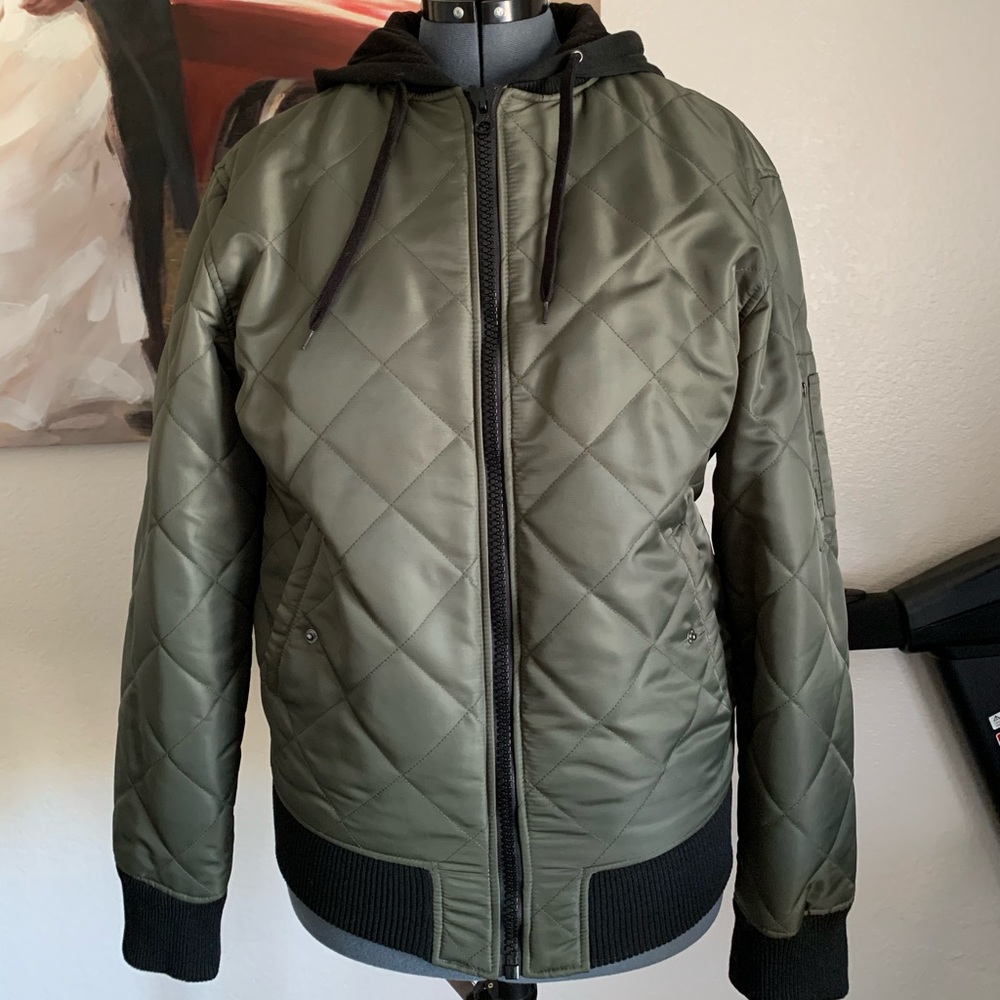 Quilted Bomber jacket